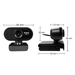 A4 Tech Pk-925h 16mp 1080p Hd Mikrofonlu Siyah Webcam