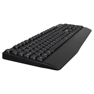 Spt6348b Usb Kablosuz Ofis Tipi Siyah Numpadli Türkçe Q Klavye Mouse Seti