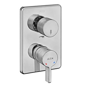Eca Life Krom Ankastre Banyo/duş 2 Yollu Sıva Üstü 102167222-kde