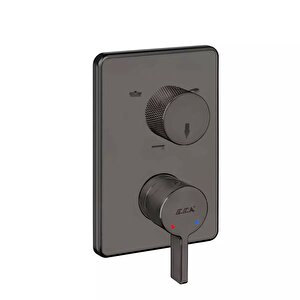 Eca Life Mat Antrasit Banyo/duş 3 Yollu Sıva Üstü 102167322c5-k