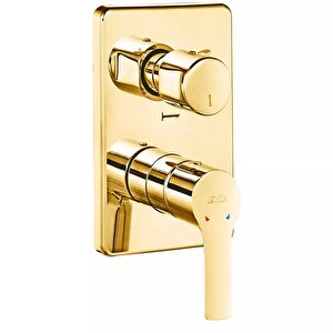 Eca Luna Altın Görünümlü Ank. Banyo/duş 3 Yollu S.ü 102167336a1-k