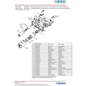 Eca Mat Antrasit Ank. Lavabo Bataryası Sıva Altı Grup 102166601c5