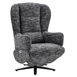 Trendy Baba Ve Dinlenme Koltuğu - Otomatik Kontrol Koyu Gri 78x112x88 Cm