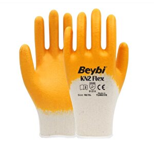 Kn2 Flex Pamuk Li̇krali Örme Eldi̇ven 12 Çi̇ft 10 (XL)