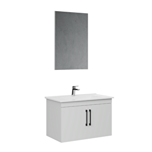 D20 Banyo Dolabı Seti Çekmeceli 80 Cm