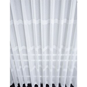 Brode Victoria Düz Avangard Orta Pile Dikim Tül Perde 400x240 cm