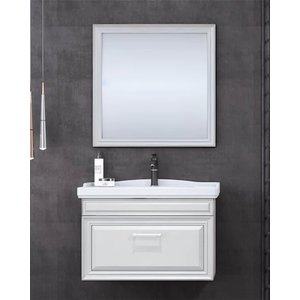 Design 105 Cm Banyo Takımı Mat Beyaz