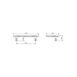 4848 Harmonique Kulp Antik Renk Tek Adet Yarım 96 Mm