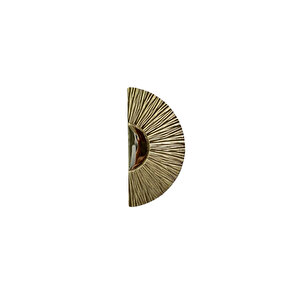 4829 Harmonique Kulp Altın Renk Tek Adet Yarım 128 Mm