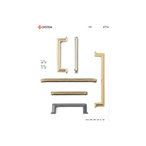 4714 Modern Kulp Altın Saten Renk 96 Mm - İki Delik Arası Mesafe