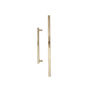 9468 Klasik Düz Çizgili Kulp Altın Renk 640 Mm - İki Delik Arası Mesafe