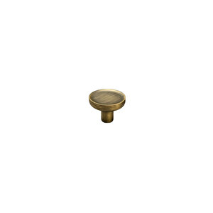 4723 Tek Delikli Düğme Kulp Antik Renk 08 Mm