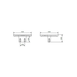 4854 Harmonique Kulp Siyah Renk 16 Mm
