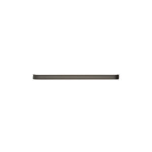 8312 Modern Çizgili Kulp Kalaylı Siyah Saten Renk 320 Mm - İki Delik Arası Mesafe