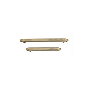 9476 Modern Çift Çizgili Kulp Antik Renk 192 Mm - İki Delik Arası Mesafe