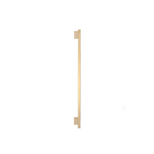 9478 Modern Düz/çizgili Altın Saten Renk 960 Mm - İki Delik Arası Mesafe