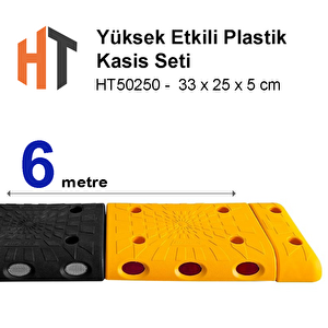 Yüksek Etkili Plastik Kasis Seti 33x25x5 Cm 6 Metre