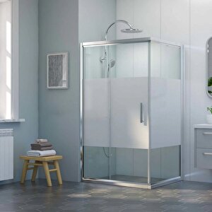 Nova Flow Sabit Panelli Dikdörtgen Duşakabin 70x130 Cm 70x130 cm