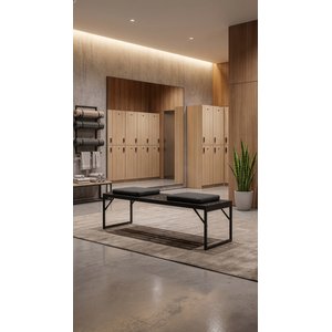 Bekleme Salonu Ofis Yemek Masası Bank Puf & Bench (antrasi̇t) Antrasit