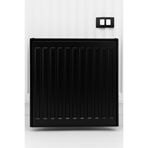 Mastaş  900x700 Panel Radyatör Tip 22-pkkp  Siyah 90x70 cm
