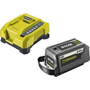 Ry36bk60b-160 Max Power 36v 6.0 Ah Akü + Hızlı Şarj Cihazı Seti - 5133005977