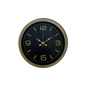 40 Cm Metal Eskitme Vintage Duvar Saati