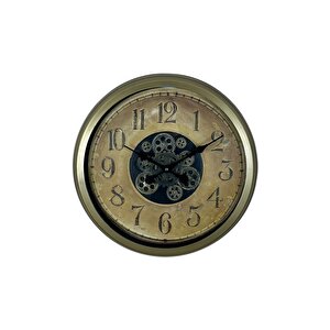Nostalgia 60 Cm Çarklı Duvar Saati