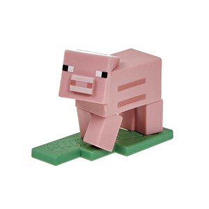 Minecraft Micro Collection Mini Aksiyon Figürü Pig Cochon Hjf81