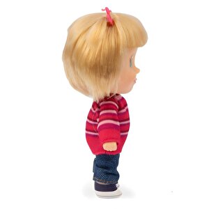 Maşa Ve Koca Ayı Pembe Kazaklı Maşa Figürü 12 Cm