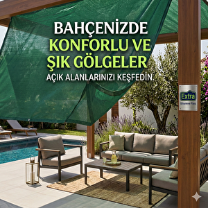 Yeşi̇l Extra Gölgeleme Fi̇lesi̇  %40 Gölgeleme - 30 Gr/m2 - 5 Mt. X 100 Mt 500x10000 cm