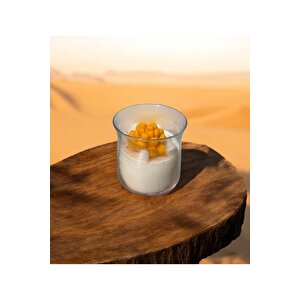 Sahra Sırrı Doğal Mum Temalı El Yapımı %100 Doğal Soya Wax Kokulu Dekoratif Mum
