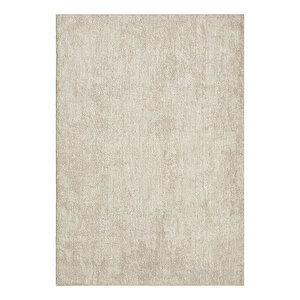 Seyran Petra 1086 Krem - Bej Düz Halı – 5 Mm Polyester Jüt Taban Dokuma Halı | 2200 Gr/m² 120x450 cm