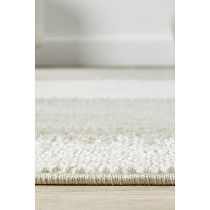 Seyran Petra 1084 Koyu Krem Düz Halı – 5 Mm Polyester Jüt Taban Dokuma Halı | 2200 Gr/m² Koyu Krem