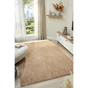 Seyran Petra 1086 Hardal Düz Halı – 5 Mm Polyester Jüt Taban Dokuma Halı | 2200 Gr/m² Hardal