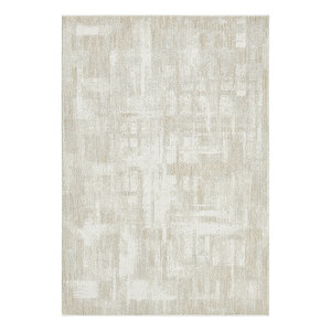 Seyran Petra 1085 Krem - Krem Düz Halı – 5 Mm Polyester Jüt Taban Dokuma Halı | 2200 Gr/m² Krem Krem