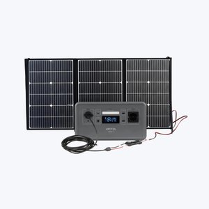 Xs500f Taşınabilir Güç Sistemi + 100w Taşınabilir Güneş Paneli Ve Multi Dönüşüm Kablosu