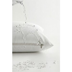Sıvı Geçirmez Yastık Alezi 50x70 Cm – Su Geçirmez Yastık Koruyucu 2 Paket (4 Adet) 50x70 cm