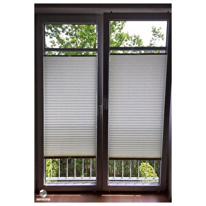 Trend Plise 10 Renk Katlanır Cam Balkon Perdesi - Ofis Perdesi - Mutfak Perdesi - Salon Perdesi 40x100 cm
