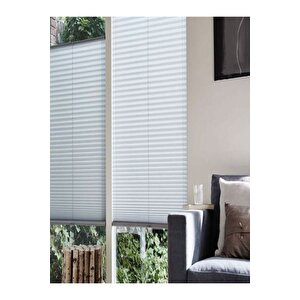 Trend Plise 10 Renk Katlanır Cam Balkon Perdesi - Ofis Perdesi - Mutfak Perdesi - Salon Perdesi 14 cm
