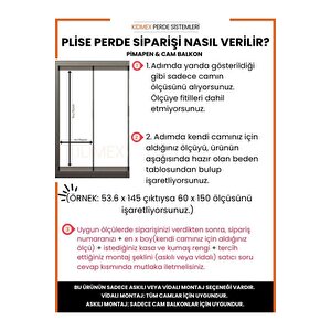 Antrasit Gece-gündüz Plise Çiftli Sistem Pvc - Cam Balkon Perdesi - Ofis Perdesi - Salon Perdesi 70x200 cm