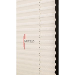 Dimout Yarı Blackout Krem  - Ofis Perdesi - Ev Perdesi - Salon Perdesi - Plise Perde 140x150 cm