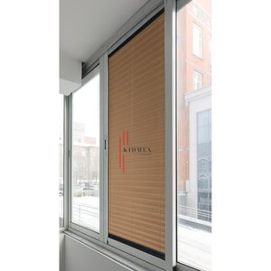 Dimout Yarı Blackout Kahverengi  - Ofis Perdesi - Ev Perdesi - Salon Perdesi - Plise Perde 140x150 cm