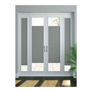 Trend Plise Katlanır Cam Balkon Perdesi - Ofis Perdesi - Mutfak Perdesi - Salon Perdesi 50x250 cm