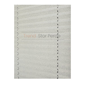 Gri Blackout Plise %100 Işık Karatma Katlanır Cam Balkon Perdesi - Salon Perdesi-002 70x150 cm