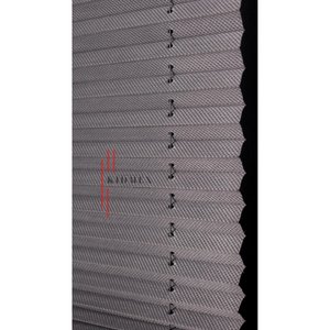 Dimout Yarı Blackout Antrasit  - Ofis Perdesi - Ev Perdesi - Salon Perdesi - Plise Perde 60x200 cm
