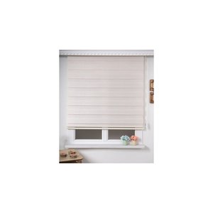 Ithal Bambu Krem Alüminyum Kasa Zebra Perde Eteksiz 210x200 cm