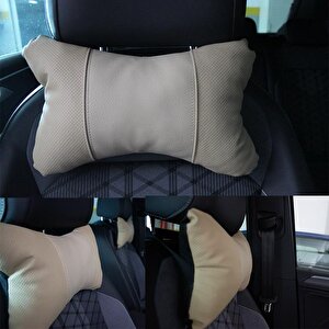 Tofaş Şahin 1.6 Araç Boyun Yastığı 2 Adet Bej Fsr