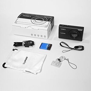 Digimate Siyah Compact Dijital Fotoğraf Makinesi