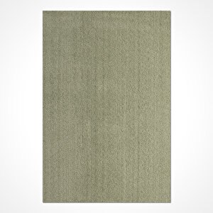 Yeşil Yumuşak Tuşeli Halı - Kaymaz Taban - Yıkanabilir  Mr014 120x320 cm