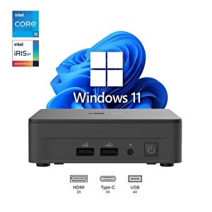 Nuc13 Pro Slim Kit Barebone I5-1340p 16gb Ram 512gb Ssd Wi̇n11pro Mini Bi̇lgi̇sayar Nuc13anki5 A36